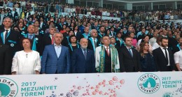 Üsküdar Üniversitesi’ne yakışır mezuniyet töreni