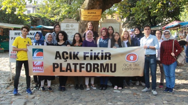 Çekmeköy Belediyesi Açık Fikir Platformu öğrencileri Bursa’da