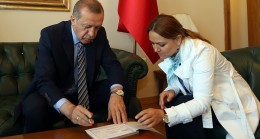 Cumhurbaşkanı Erdoğan, KADEM’e kurban bağışladı