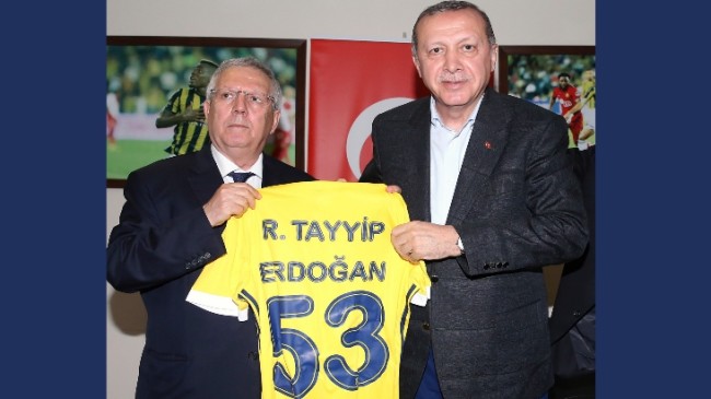 Cumhurbaşkanı Recep Tayyip Erdoğan Fenerbahçe’yi tebrik etti