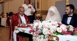 Başkan Hasan Can, Boydak-Uysal çiftinin nikahını kıydı