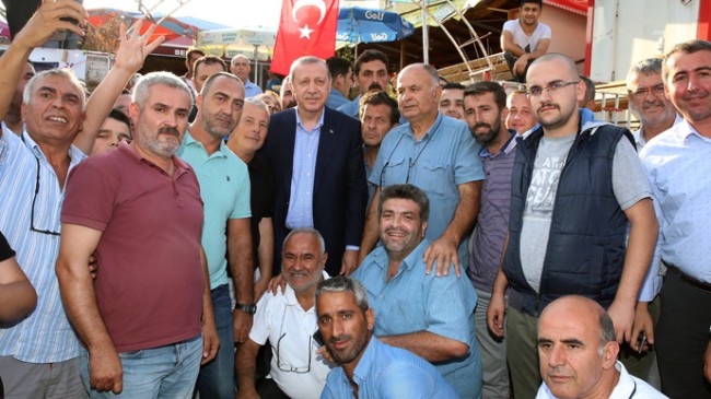 Cumhurbaşkanı Erdoğan, Örencik köyünde