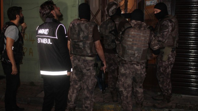 İstanbul Fatih’te narkotik operasyonu