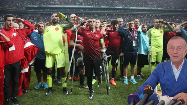 Ali Ağaoğlu’dan Ampute Milli Futbolcularımıza ağalık jesti!