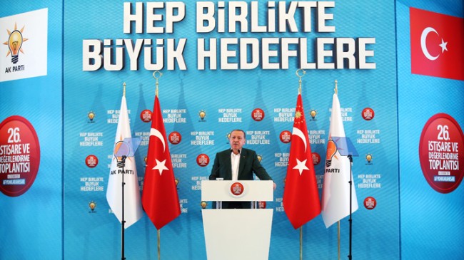 Cumhurbaşkanı Erdoğan, “Sandıkla gelen elbette sandıkla gider ama..!!”
