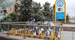 İSPARK’tan vatandaşlara bisiklet park hizmeti