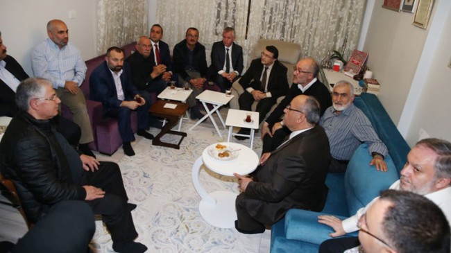 Başkan Hasan Can, 15 Temmuz gazisi İbrahim Çınar’ı ziyaret etti