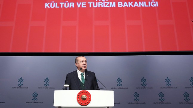 Cumhurbaşkanı Erdoğan, AKM tanıtım toplantısında