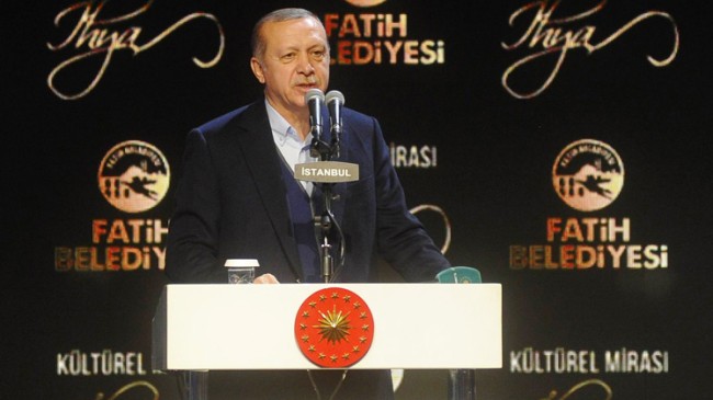 Cumhurbaşkanı Erdoğan, “Ecdadın emanetlerine sahip çıkmaya çalışmaktayız”