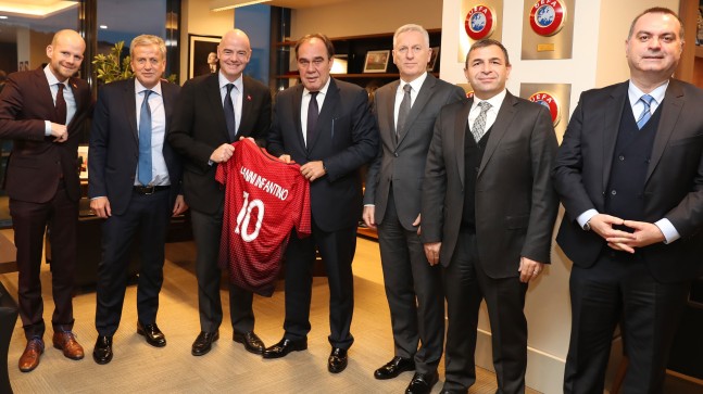 FIFA Başkanı Gianni Infantino Türkiye’de