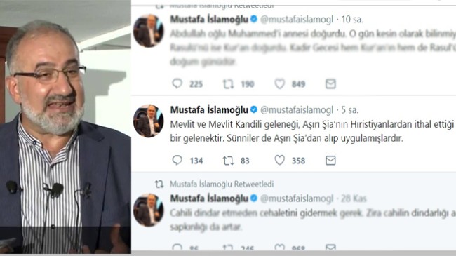 Mustafa İslamoğlu, Müslümanlara hakaret etti!