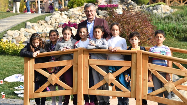 Üsküdar Belediyesi, Güzeltepe Yıldırım Beyazıd Parkı’nı yeniledi