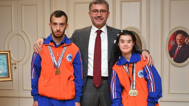 Üsküdar Belediyesi’nin Down Sendromlu Sporcuları dünya şampiyonasına gidiyor