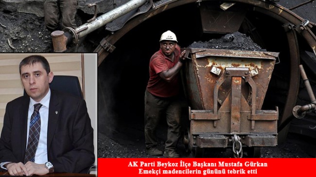 Başkan Gürkan, madencilerin gününü kutladı