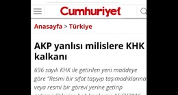 Bu paçavranın 15 Temmuz Kahramanlarına AKP milisleri demesine nasıl izin veriliyor?