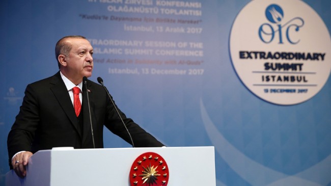 Cumhurbaşkanı Erdoğan, “İslam Dünyası’nın Başkenti Kudüs’tür”