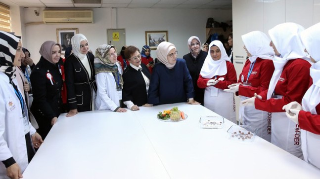 Emine Erdoğan, “Bir Umut Bir Ufuk” projesinin açılışını yaptı