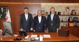 Ümraniye Belediye Başkanı Hasan Can’a ilçe başkanlarından ziyaret