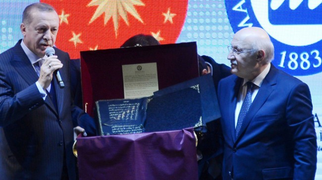 Cumhurbaşkanı Erdoğan, Marmara Üniversitesi’nin 135’inci kuruluş yıl dönümüne katıldı