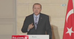 Cumhurbaşkanı Erdoğan’dan Fransız gazeteciye tarihi ayar!