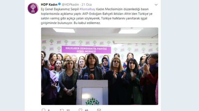 HDPKK’li Serpil Kemalbay Cumhurbaşkanı Erdoğan’a hakaret etti!