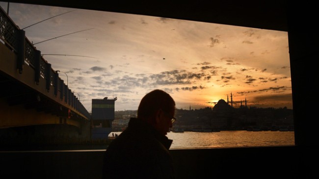 İstanbul’da gün batımı ambiyansı