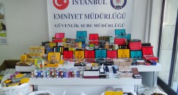 İstanbul’a kaçak yollarla getirilen kaçak tütün ve tütün mamullerine el konuldu
