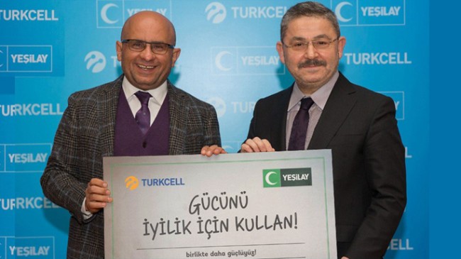 Yeşilay ile Turkcell arasında ‘Gücünü iyilik için kullan’ imzası