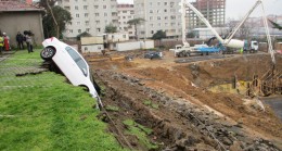 Kadıköy’de bir inşaatta toprak kayması!