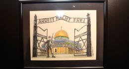 İstanbul’da “Mirasımız Kudüs Uluslarası Karikatür Sergisi” açıldı