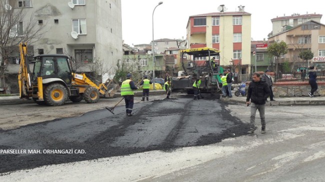 Ümraniye Belediyesi, mahallelerdeki cadde ve sokakları yeniliyor