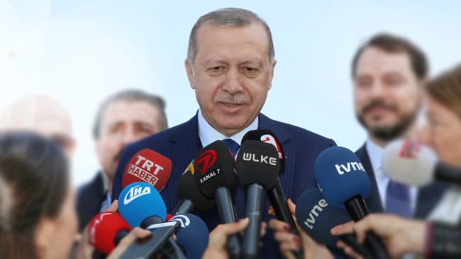 Cumhurbaşkanı Erdoğan, “Meseleyi barışla noktalamak, havayı yumuşatmak”