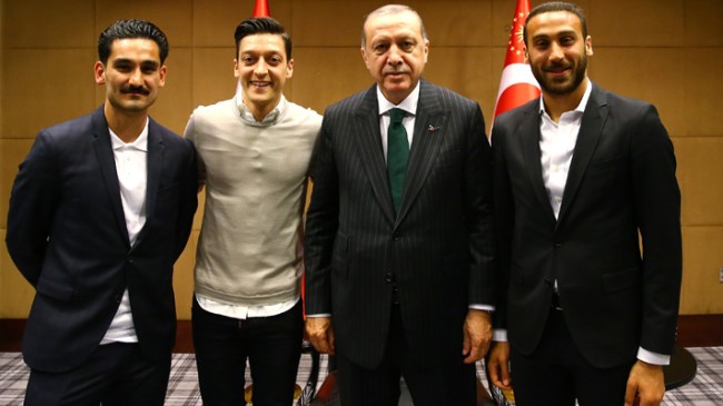 Cumhurbaşkanı Erdoğan, yıldızlarla buluştu