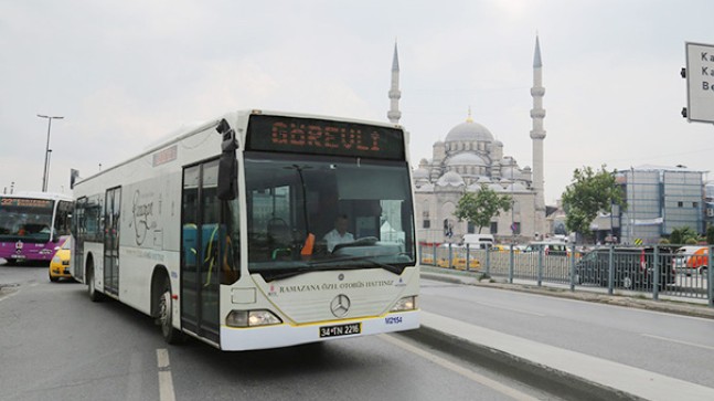 İETT’den Ramazan’a özel otobüs hatları