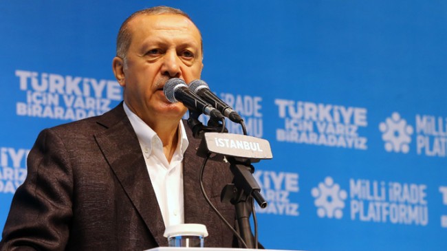 Cumhurbaşkanı Erdoğan, “Muhalefet cephesinde garnitür olarak bulunanlar bize ve milletimize asla ölçü olamaz”
