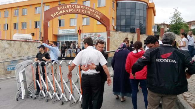 Cumhurbaşkanı Erdoğan’ın oy kullanacağı okulda yoğun güvenlik