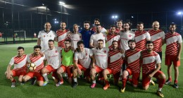 Milli futbolcular ile Türk Kızılayı dayanışması