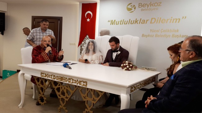 Beykoz Belediyesi’nden Türkiye’ye örnek nikah salonu