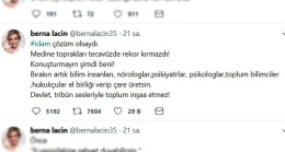 İslam düşmanı Berna Laçin’e vatandaşlardan yoğun tepki!