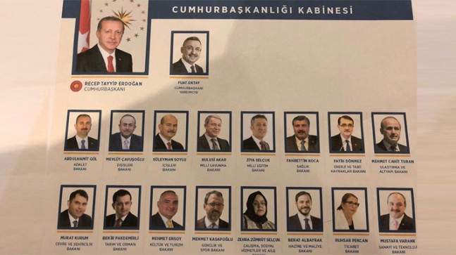 İstanbul Takipte, yeni bakanlar kurulu listesine ulaştı