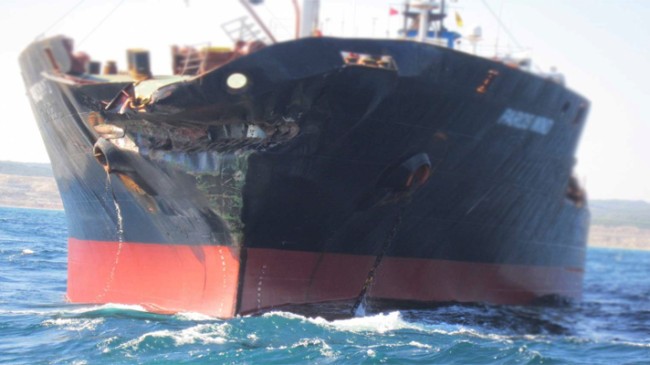 Marmara’da gemiler çarpıştı!