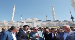 Başkan Erdoğan Çamlıca Camiini inceledi