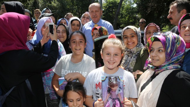 Başkan Erdoğan Üsküdarlılarla buluştu