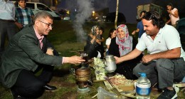 Başkan Türkmen, Güzeltepelilerle Şehit Halil Kantarcı Parkı’nda buluştu