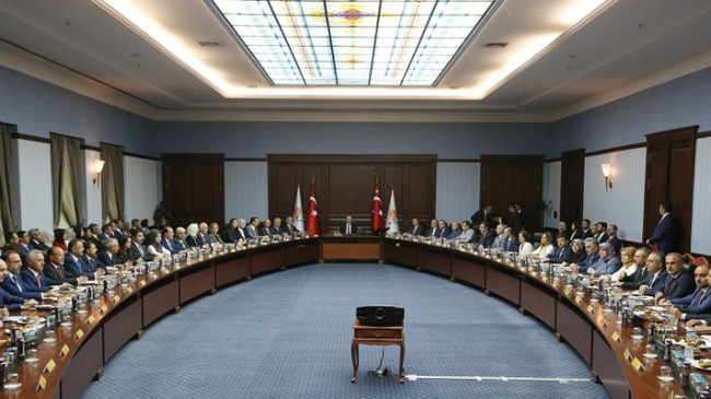 MKYK, Erdoğan başkanlığında toplandı