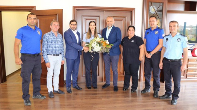 Başkan Ahmet Poyraz, zabıtaların Zabıta Haftası’nı kutladı
