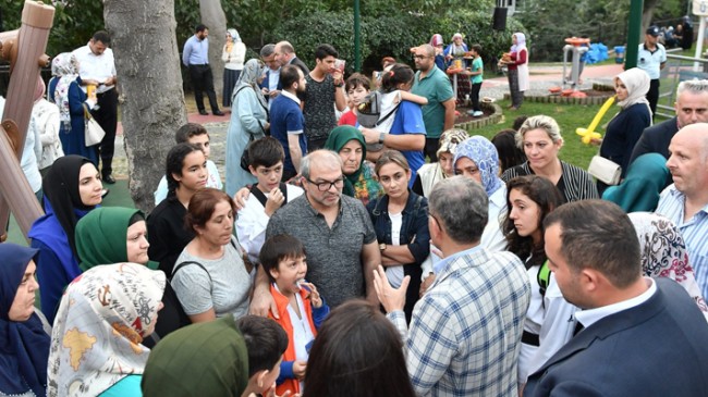 Başkan Türkmen, Valide-i Atiklilerle Fıstıklıbayır Parkı’nda buluştu