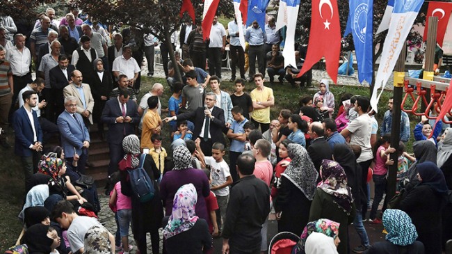 Başkan Türkmen, Yavuztürklülerle Papatya Parkı’nda buluştu