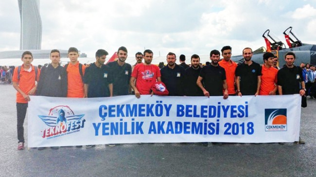 Çekmeköy Belediyesi Yenilik Akademisi, TEKNOFEST’te yarışıyor