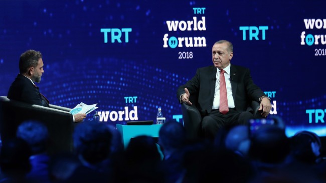 Başkan Erdoğan, “Dünya 5’ten büyüktür, hele hele birden daha da büyüktür”